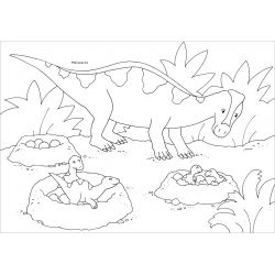 Mein schönstes Malbuch. Dinos