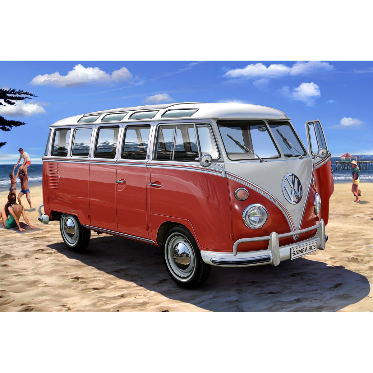 Revell - VW T1 Samba Bus