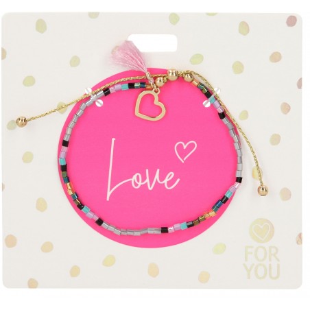 Depesche - Trend Perlenarmbändchen Schutz & Liebe Depesche - Trend Perlenarmbändchen Schutz & Liebe