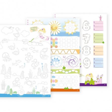 Fingerstempel Kreativ-Malbuch