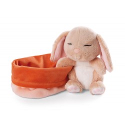 Kuscheltier Hase karamell 12cm schlafend im