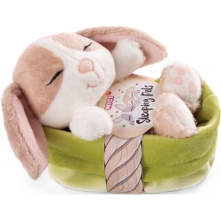 Kuscheltier Hase cappuccino 12cm schlafend im