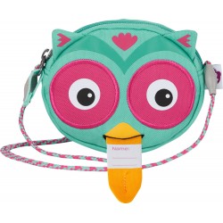 Portemonnaie - Eule - Türkis