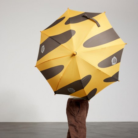Regenschirm - Tiger - Gelb