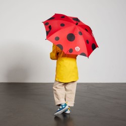 Regenschirm - Marienkäfer - Rot