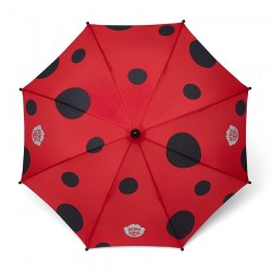 Regenschirm - Marienkäfer - Rot