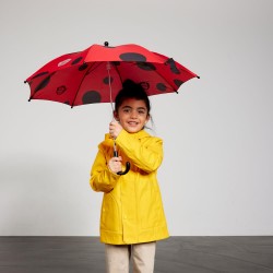 Regenschirm - Marienkäfer - Rot