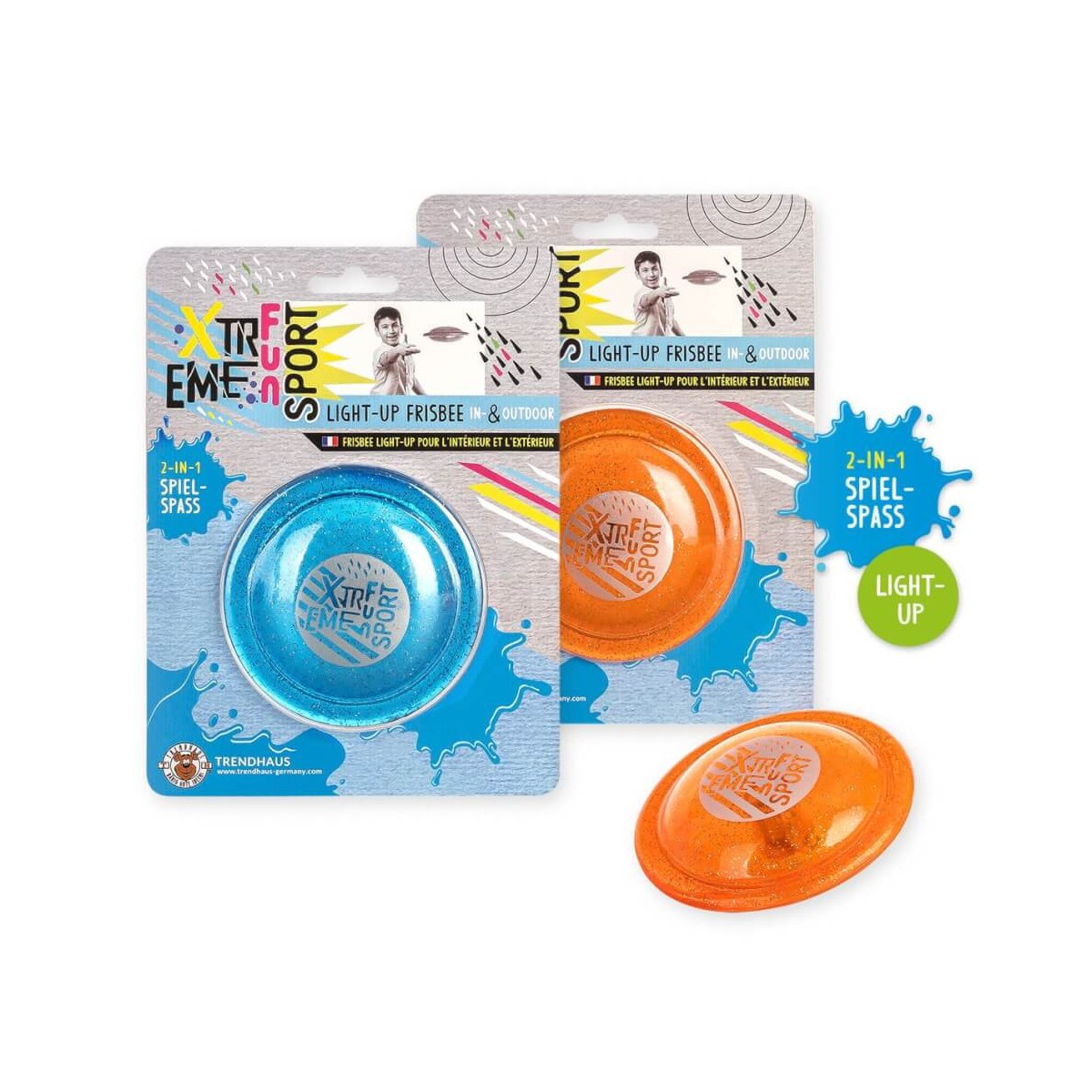 XTREME Pocket Light-Up Frisbe