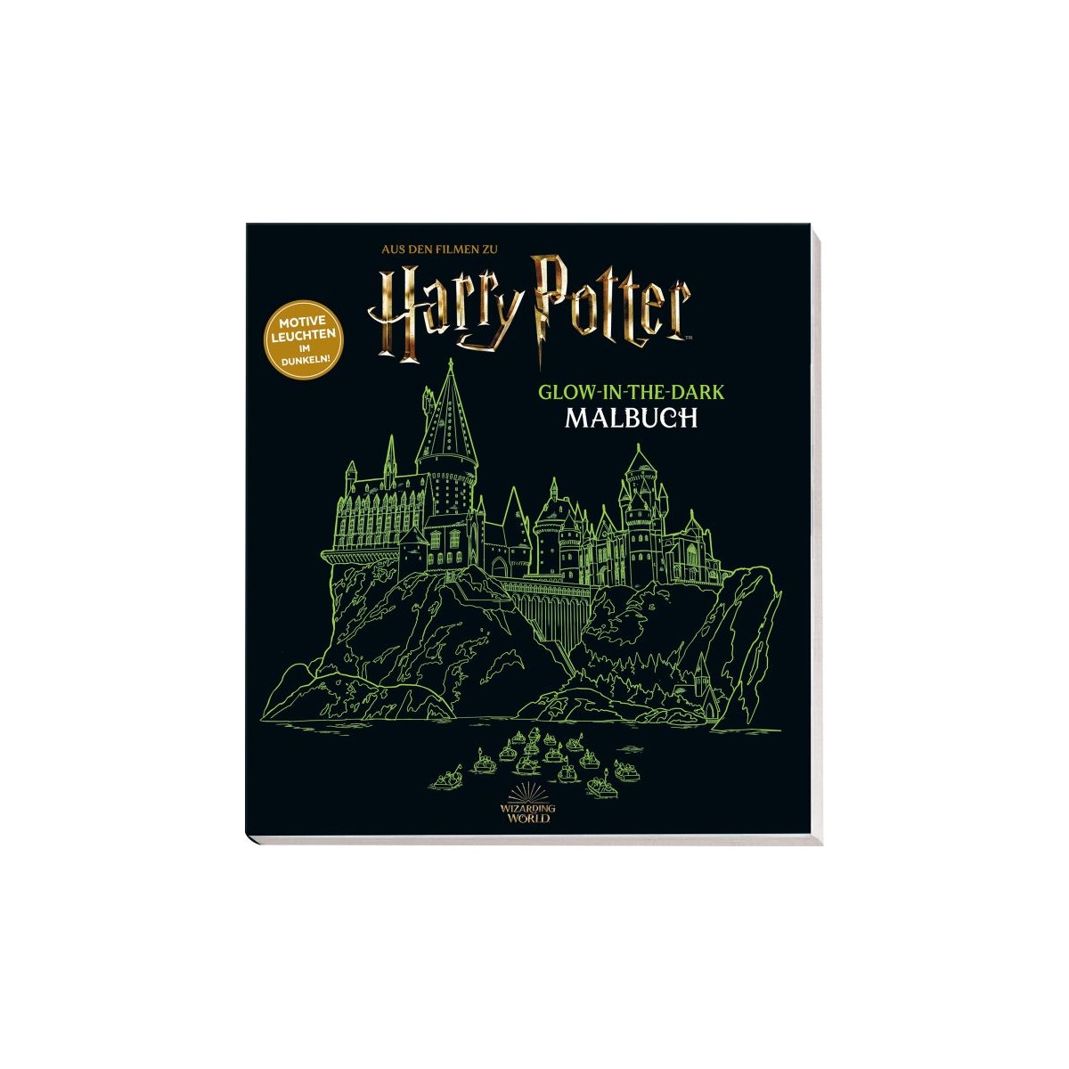 HP - Glow in the Dark Malbuch