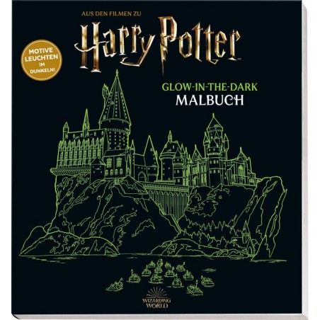 HP - Glow in the Dark Malbuch
