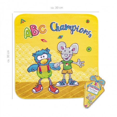 ABC CHAMPIONS Magic Towel Mal-Lappen 30 x 30cm, 2-fach sorti