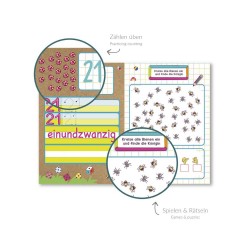 ABC CHAMPIONS Activity Lernkoffer Zahlen 1-25 Wisch & Weg