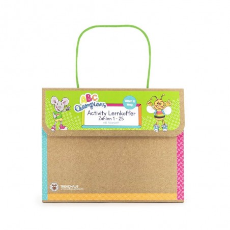 ABC CHAMPIONS Activity Lernkoffer Zahlen 1-25 Wisch & Weg