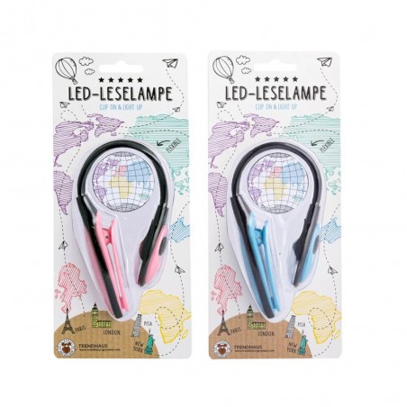 ALLES FÜR DIE SCHULE Premium LED-Leselampe Flexi, 2-fach sor