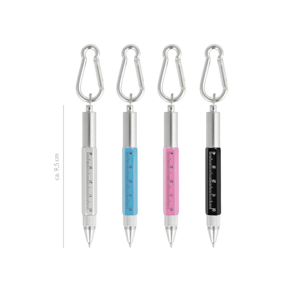 ALLES FÜR DIE SCHULE Super Tool-Pen 6in1, 4-fach sortiert