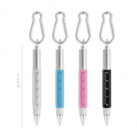 ALLES FÜR DIE SCHULE Super Tool-Pen 6in1, 4-fach sortiert