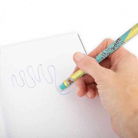 ALLES FÜR DIE SCHULE Gelschreiber radierbar, 4-fach sortiert