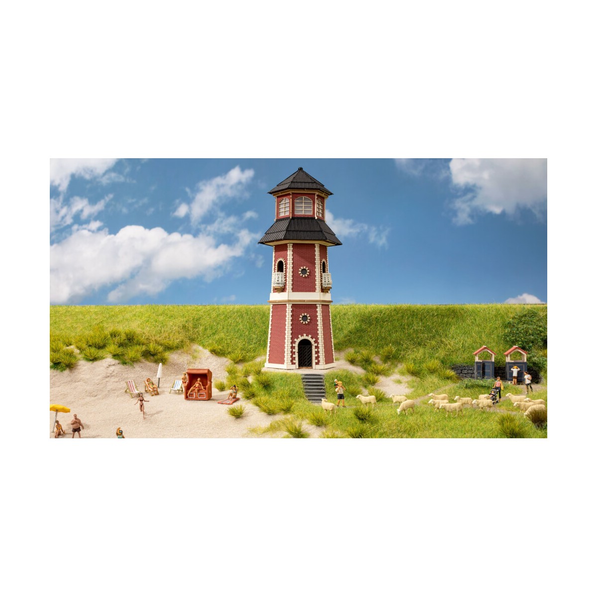 Leuchtturm mit Lichtsignal