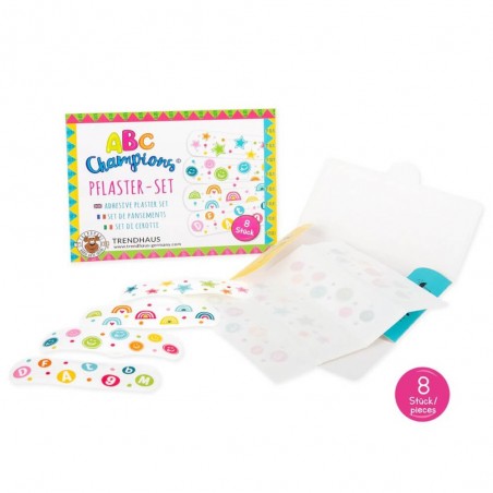 ABC CHAMPIONS Pflaster-Set 8-teilig