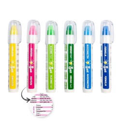 ALLES FÜR DIE SCHULE Spicker Radierstift Zieh & Steck, 6-fac