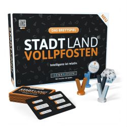 STADT-LAND VOLLPFOSTEN® Brettspiel - Intelligenz ist relati