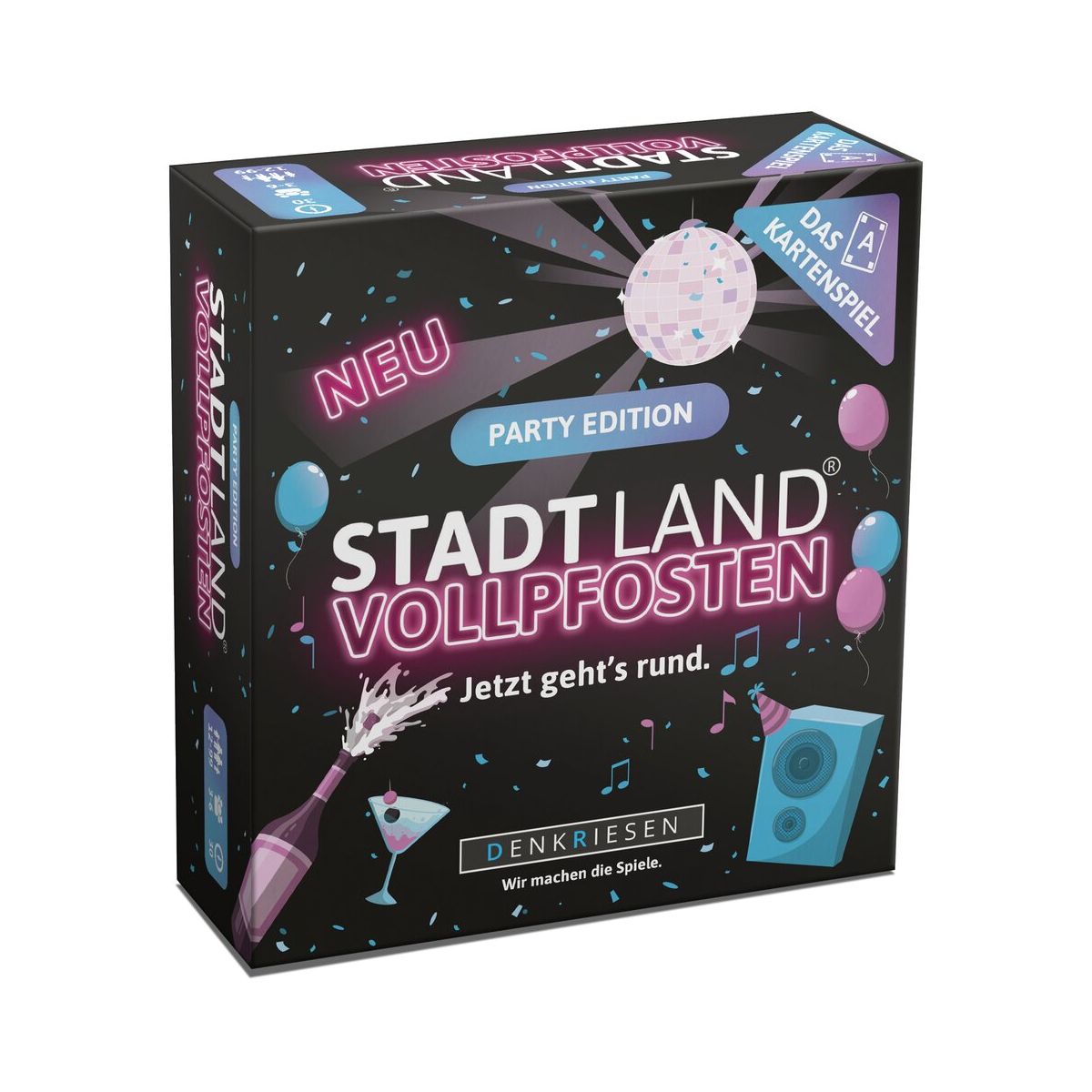 DENKRIESEN - STADT LAND VOLLPFOSTEN® – Das Kartenspiel – Par