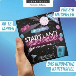 DENKRIESEN - STADT LAND VOLLPFOSTEN® – Das Kartenspiel – Par