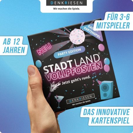 DENKRIESEN - STADT LAND VOLLPFOSTEN® – Das Kartenspiel – Par