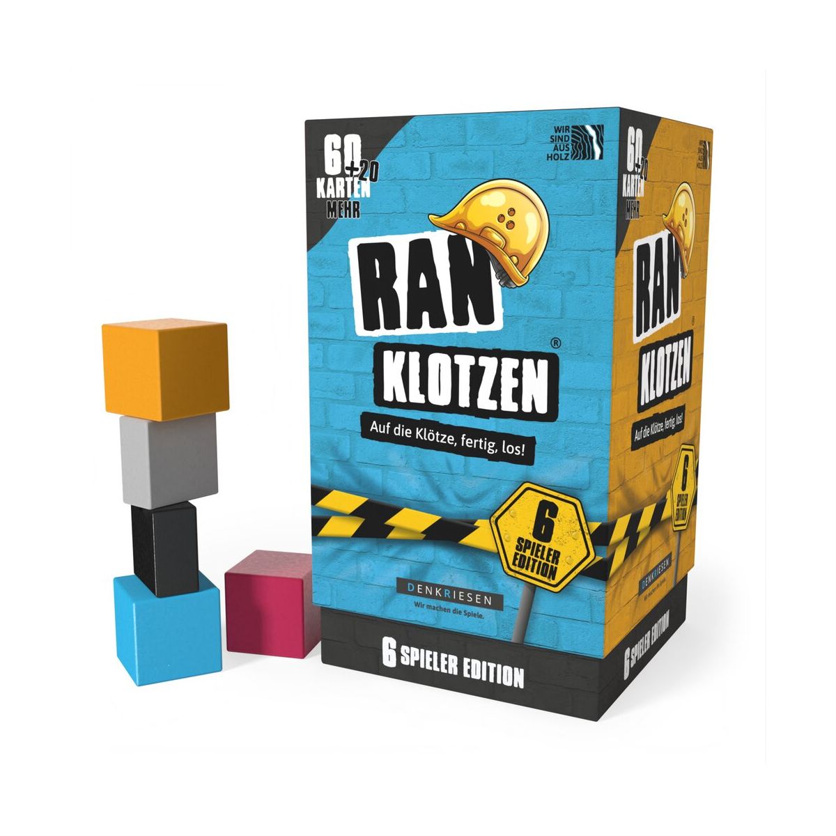 RANKLOTZEN - Auf die Klötze, fertig, los!“ - 6 Spieler Edit