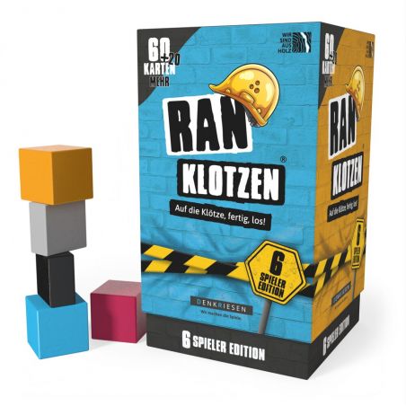 RANKLOTZEN - Auf die Klötze, fertig, los!“ - 6 Spieler Edit