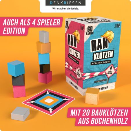 RANKLOTZEN - Auf die Klötze, fertig, los!“ - 6 Spieler Edit