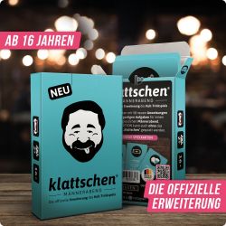 DENKRIESEN - klattschen® - Männerabend - SPIELKARTENKARTON