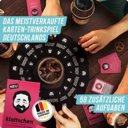 DENKRIESEN - klattschen® - Mädelsabend - SPIELKARTENKARTON