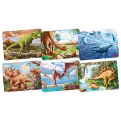 Minipuzzle Dinosaurier