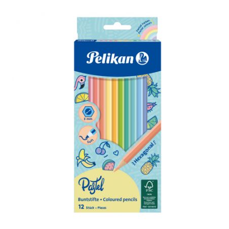 Buntst./12 Pastell, FSC BSP12LN Buntst./12 Pastell, FSC BSP12LN