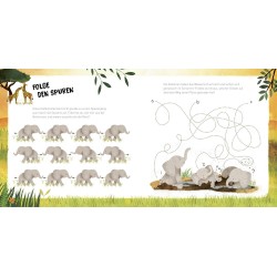 Kleine Tiere groá Elefant