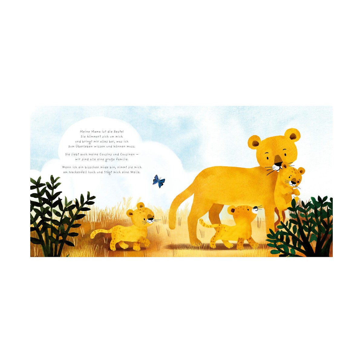 Kleine Tiere groá L”we