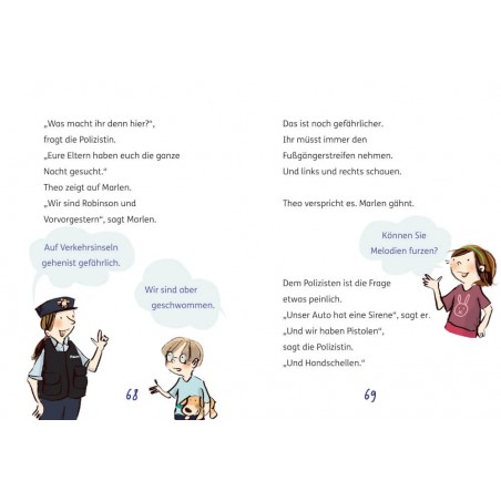 Erstleser Theo und Marlen