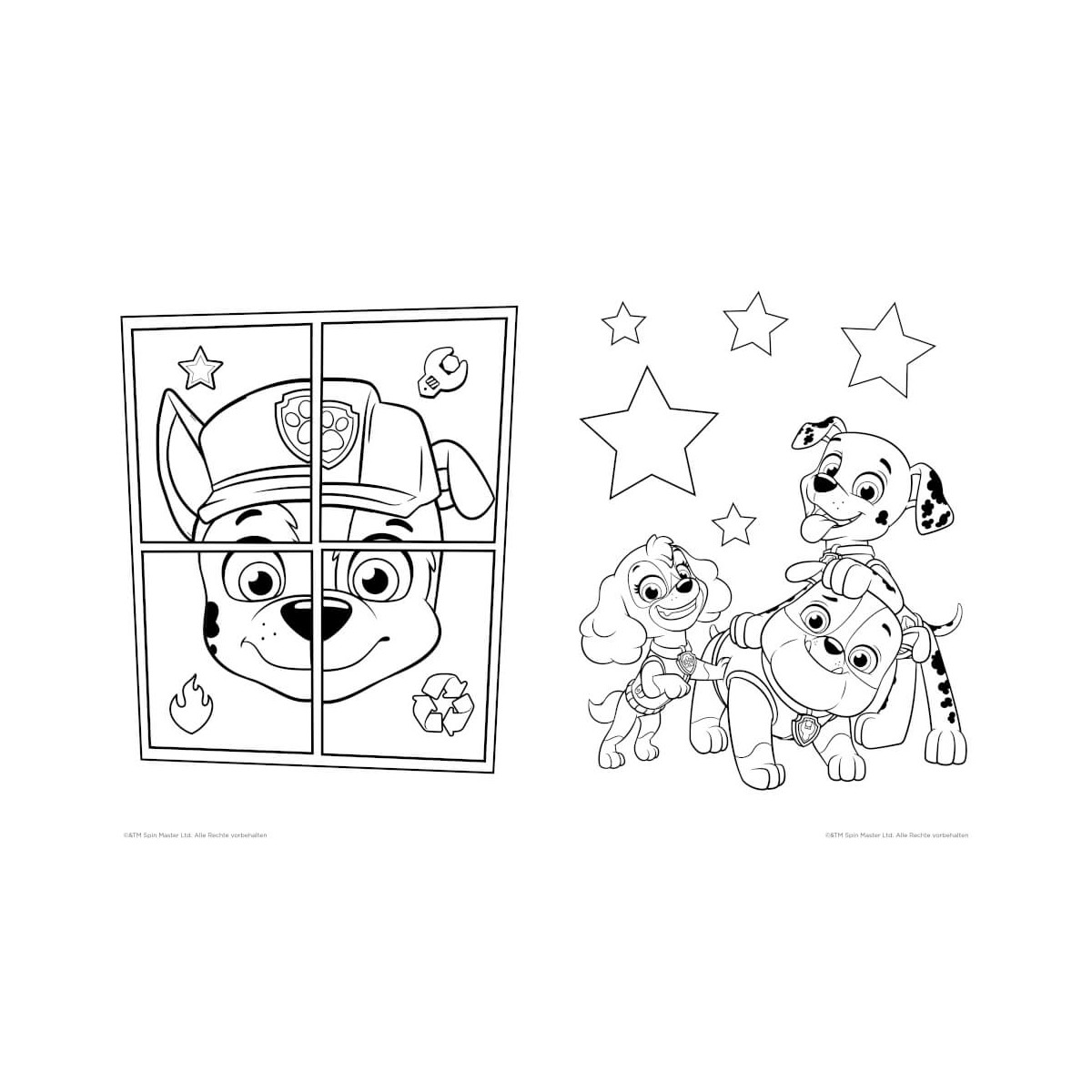 PAW Patrol PAWtastis Malbuch