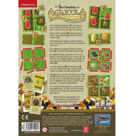 LOG Agricola kennerspiel