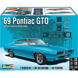 Revell - 69 Pontiac GTO -The Judge-2N1