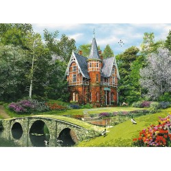 Holz Puzzle Viktorianisches Haus 1000T Holz Puzzle Viktorianisches Haus 1000T