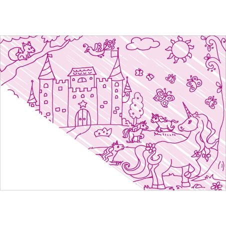 Zaubermalbuch. Einhörner