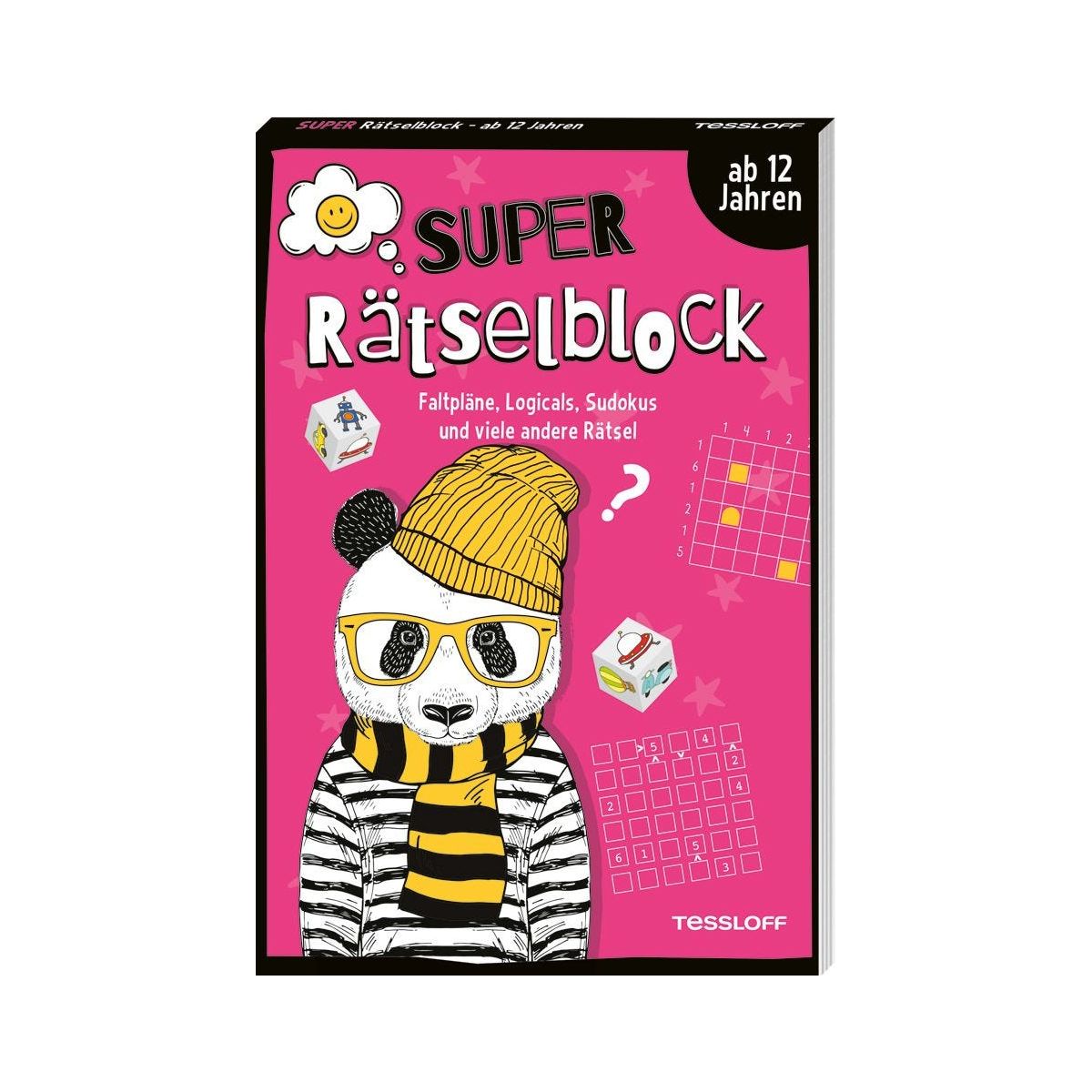 Super Rätselblock ab 12 Jahre