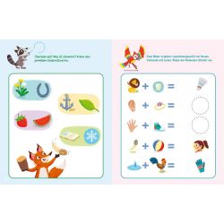 Sticker-Rätsel für Kindergart