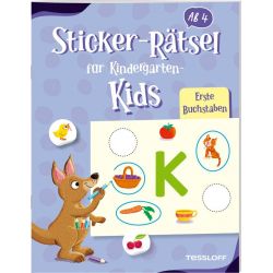Sticker-Rätsel für Kindergart