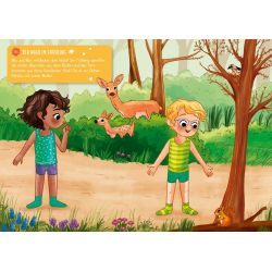 Mein kleines Sticker-Anziehbuch - Im Wald
