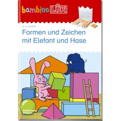 bambinoLÜK - Formen und Zeichen mit Elefant und Hase
