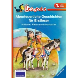 Ravensburger Buch - Leserabe - Indianer, Ritter und Dinosaurier, 1. Lesestufe