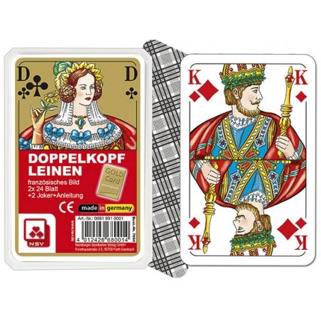 Nürnberger Spielkarten - Doppelkopf - Premium Leinen-
